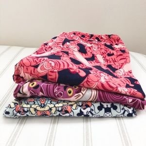 Lularoe Disney Legging Bundle 🐭💞